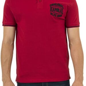 easy sports international polo kaporal rouge homme