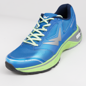 Baskets de sport et outdoor confort avec brevet taille 45;5 fluo bleu vert gris